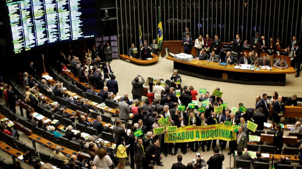 Impeachment debate begins in Brazil