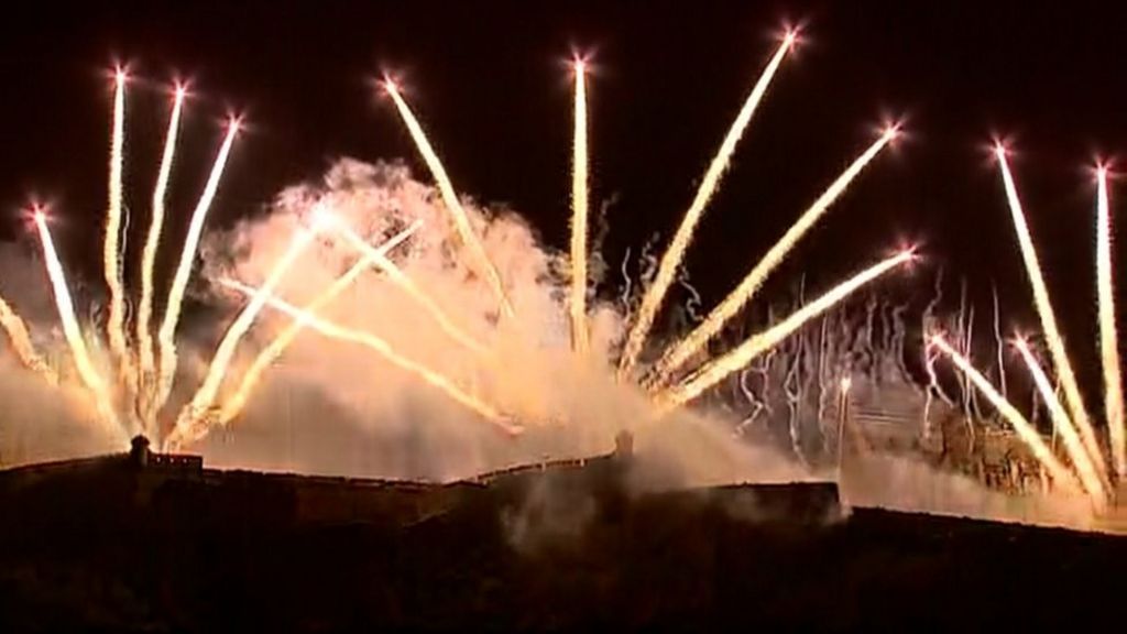 Fireworks mark Edinburgh's festivals