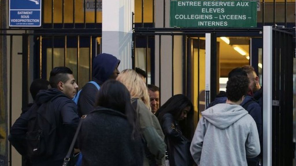 French schools 'allow smoking on grounds' over terror threat BBC News