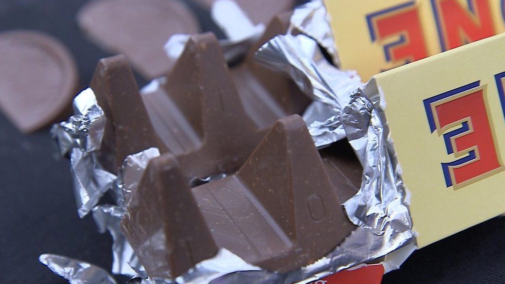 Which chocolate bars are shrinking?