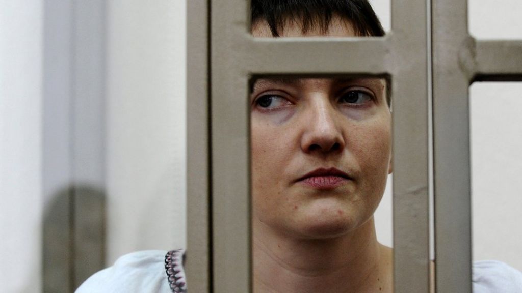 Ukrainian pilot faces Russian verdict