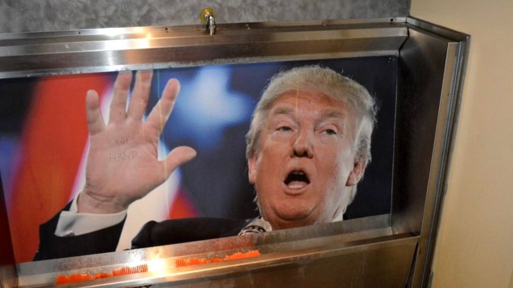 Nottingham pub's Trump urinal 'a bit of fun'