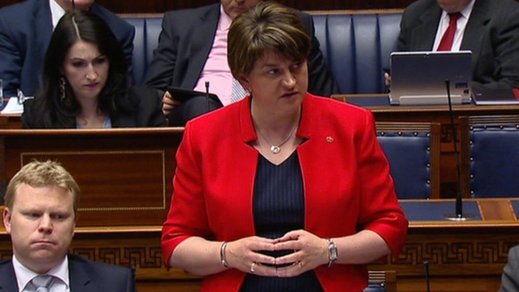 DUP leader would like to scrap Stormont's petition of concern