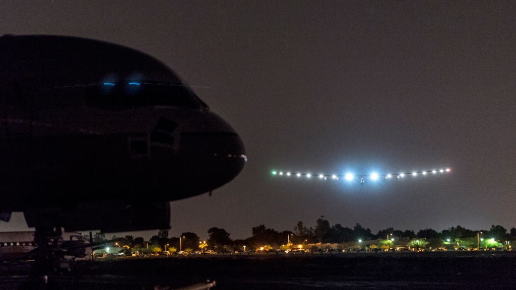 Solar Impulse reaches Arizona