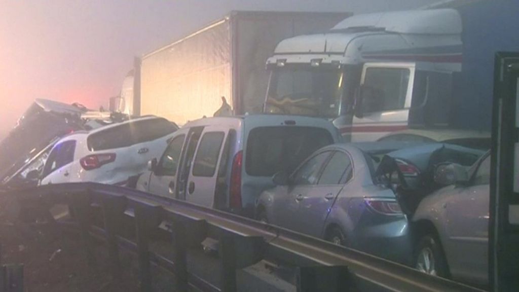 Four dead in 50-car Slovenia crash