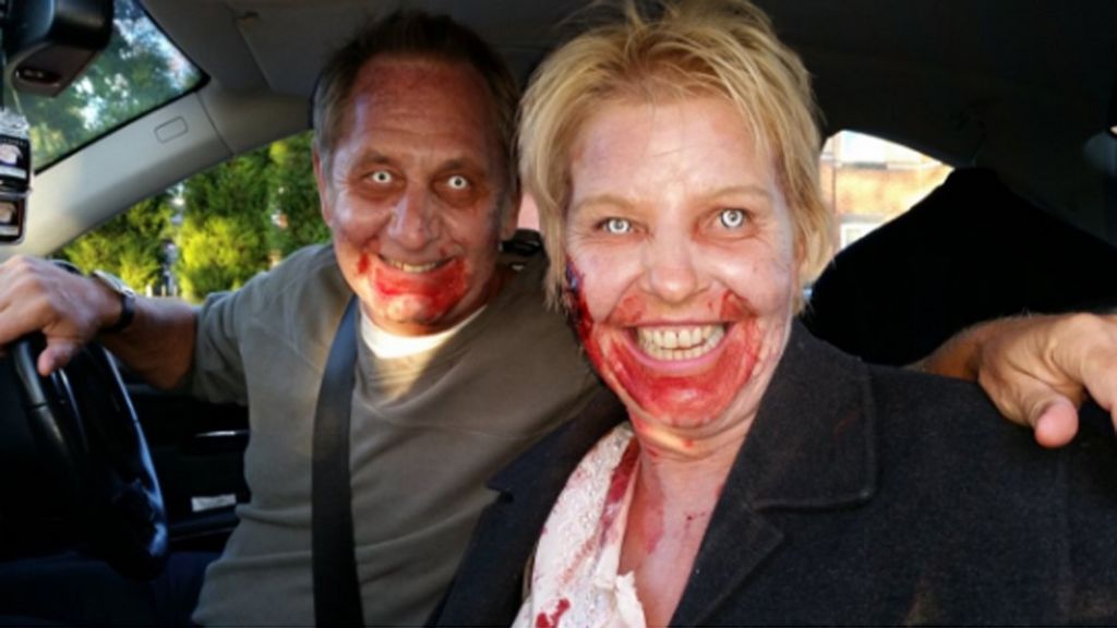 Zombies stopped by motorway police in Warrington