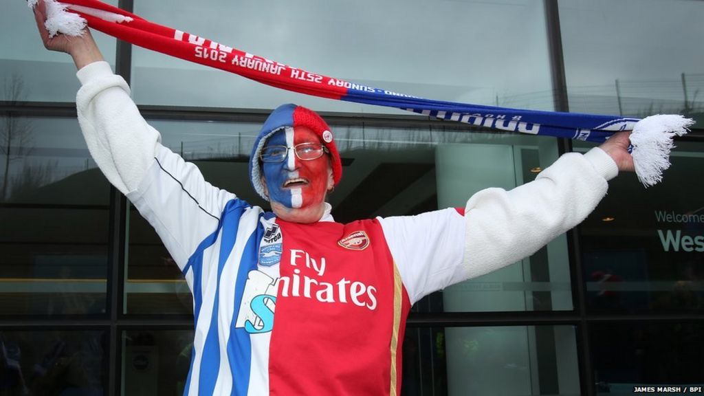 Why do halfandhalf shirts offend football fans? BBC News