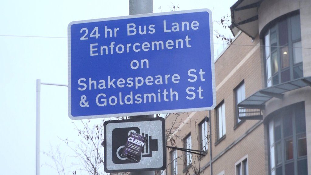 Thousands fined at Nottingham 'bus gate with no public buses