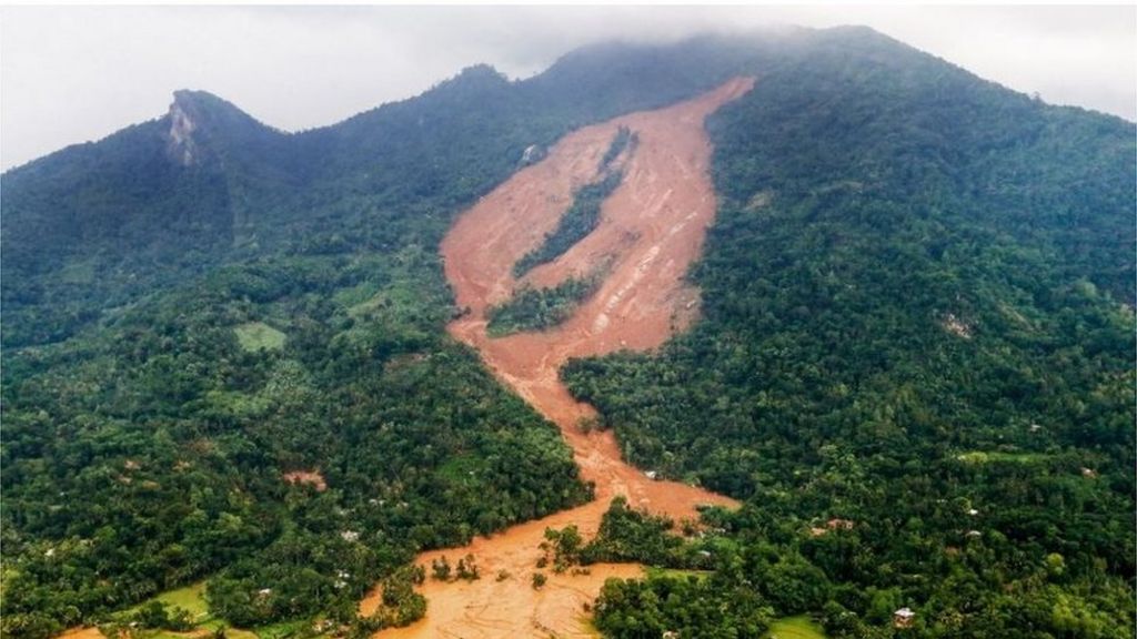 Sri Lanka mudslide leaves scores missing BBC News