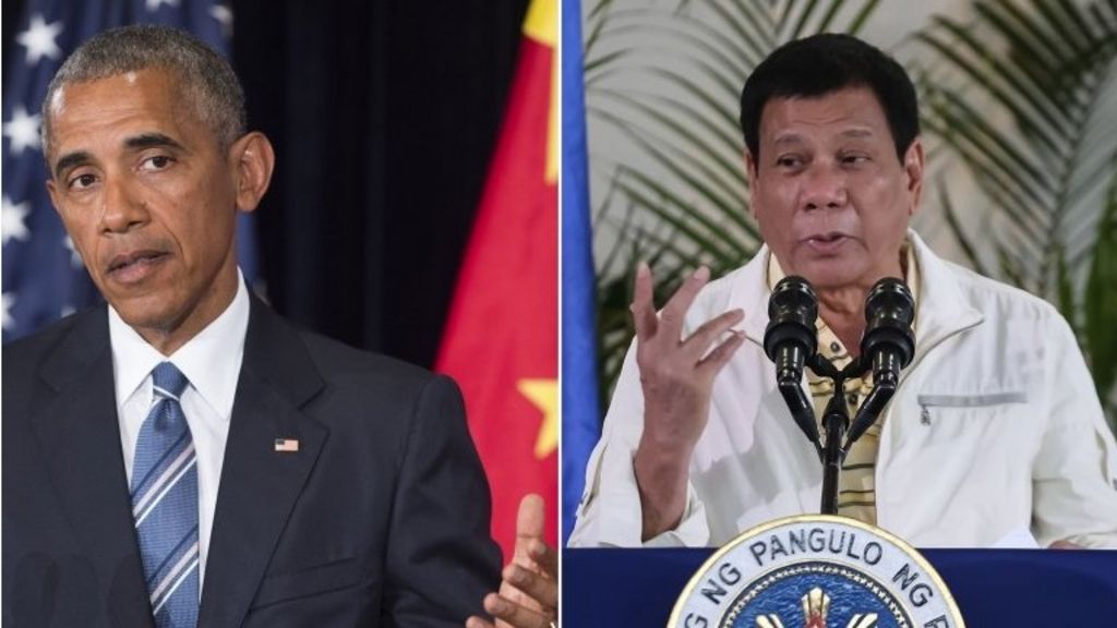 Obama Calls Off Meeting With Philippine Leader After Whore Jibe Bbc