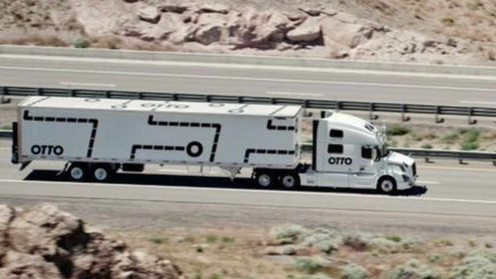 Otto offers retro-fit driverless lorries