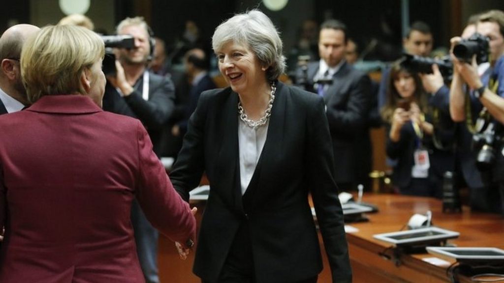 Brexit: EU leaders discuss UK's exit without Theresa May