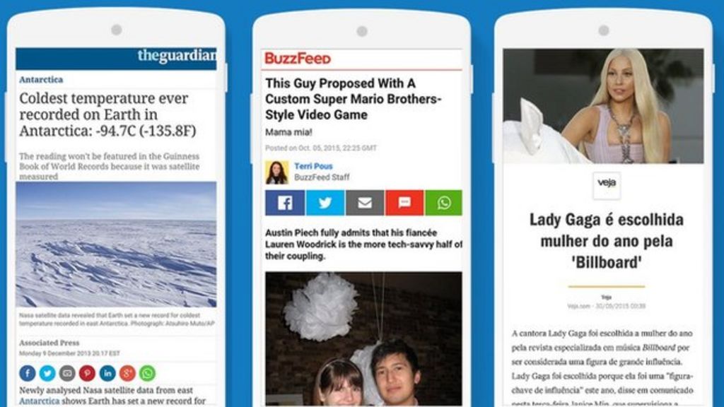 Mobiles to load news articles faster