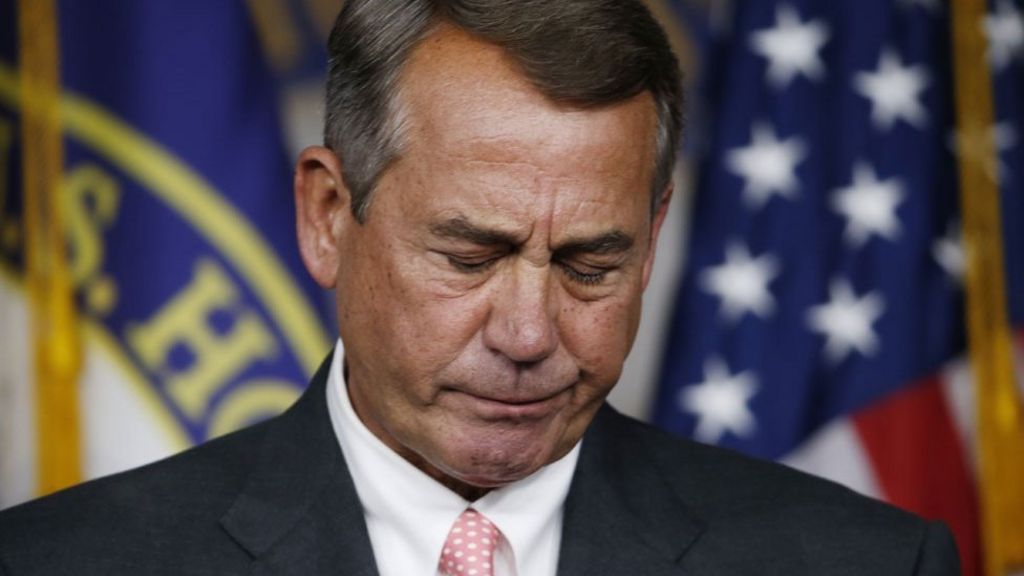 US Speaker John Boehner To Quit Congress - BBC News