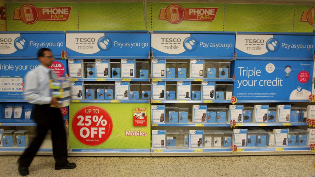 Tesco Mobile gives discount for ad views BBC News