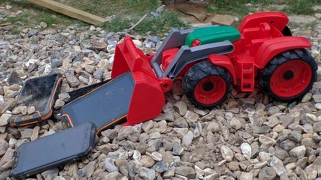 Would you put your phone in a cement mixer?