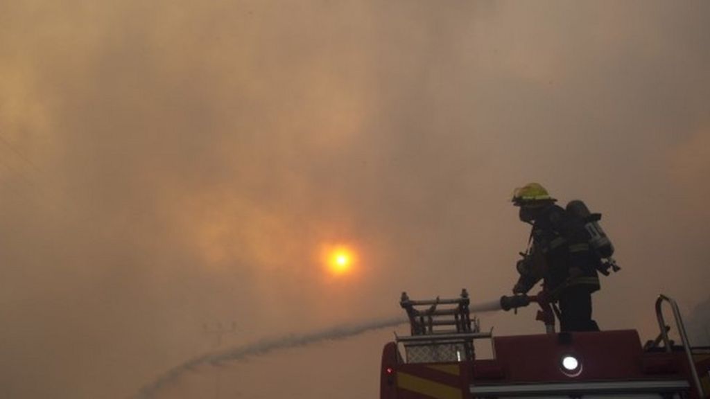 Evacuations in Haifa