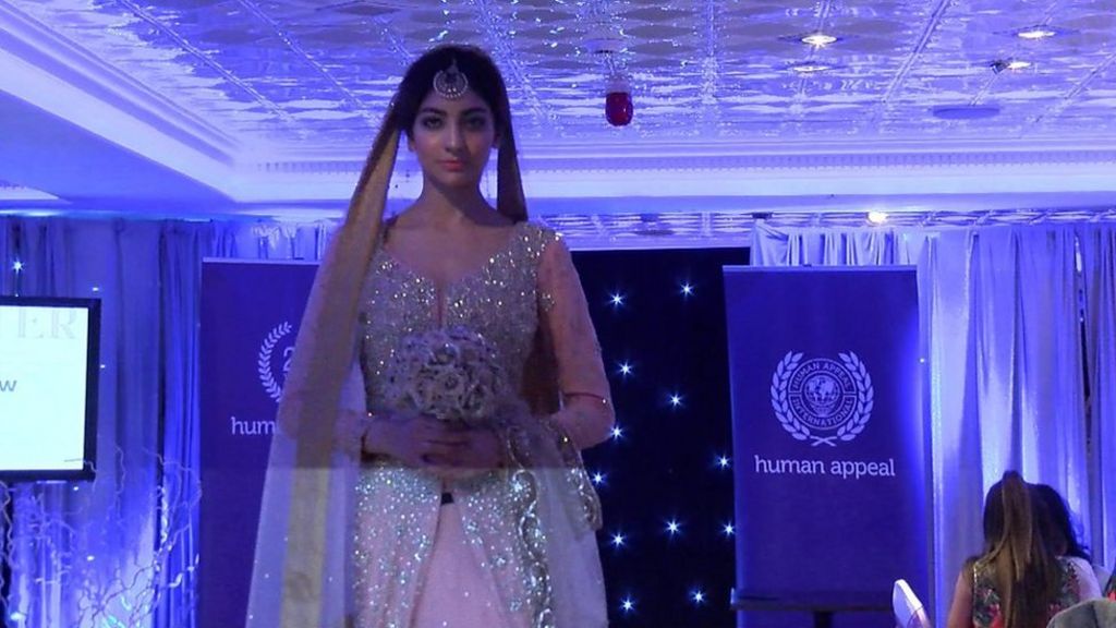 Asian fashion catwalk show takes place in Birmingham