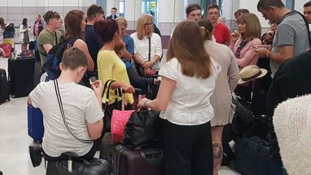 Holidaymakers facing 38-hour delay at Manchester Airport