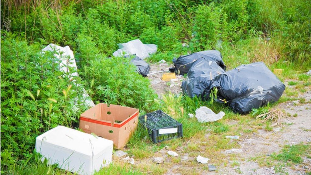 Fly-tipping clean-up costs £2.1m in Wales
