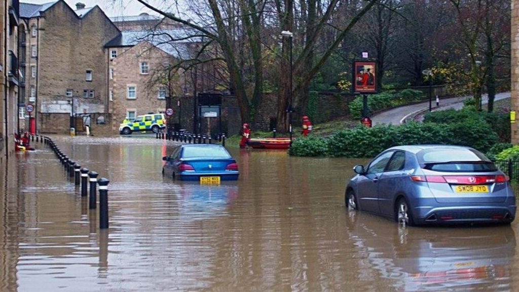 Lancaster flooding Power restored to floodhit homes BBC News