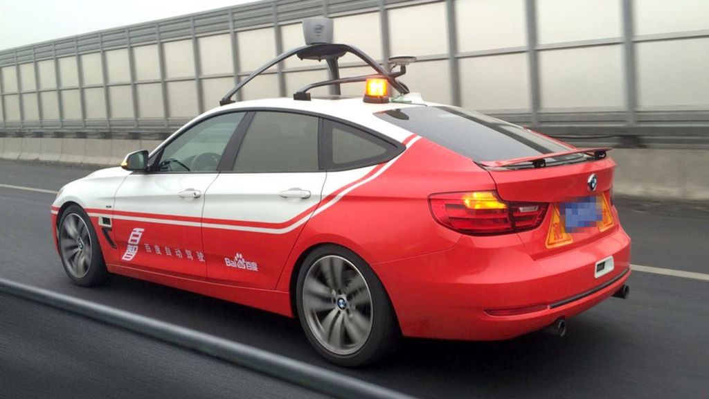 Baidu driverless car completes test