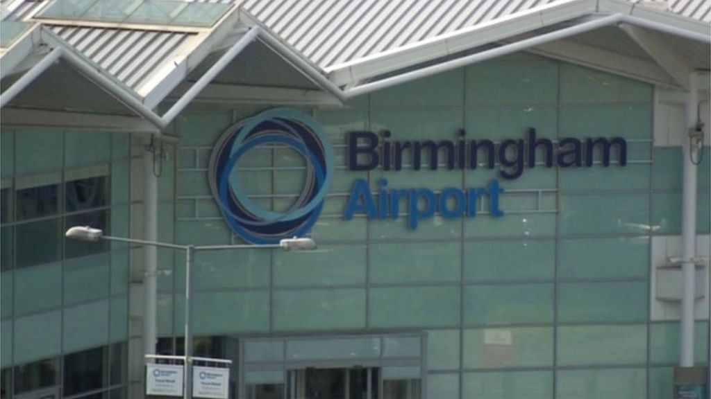 'Funding terrorism' suspect held at Birmingham Airport