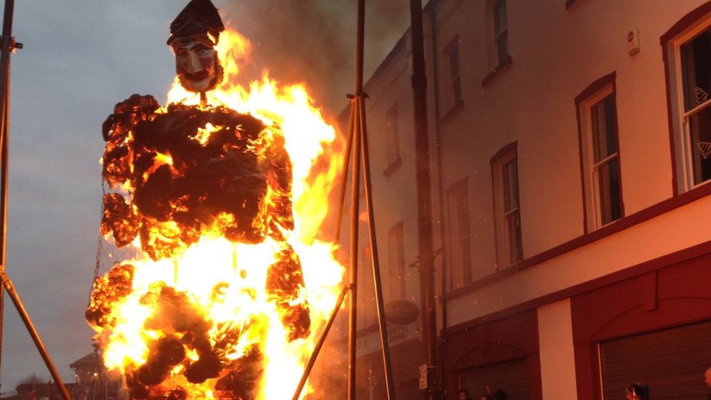 Apprentice Boys' Lundy parade in Londonderry
