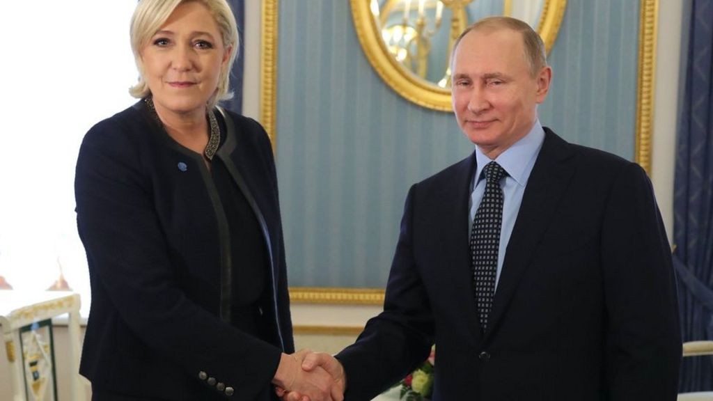 France's Marine Le Pen urges end to Russia sanctions