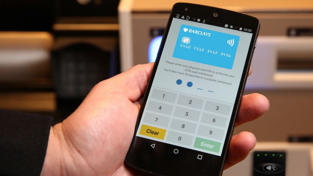 Barclays tests smartphone cash withdrawals