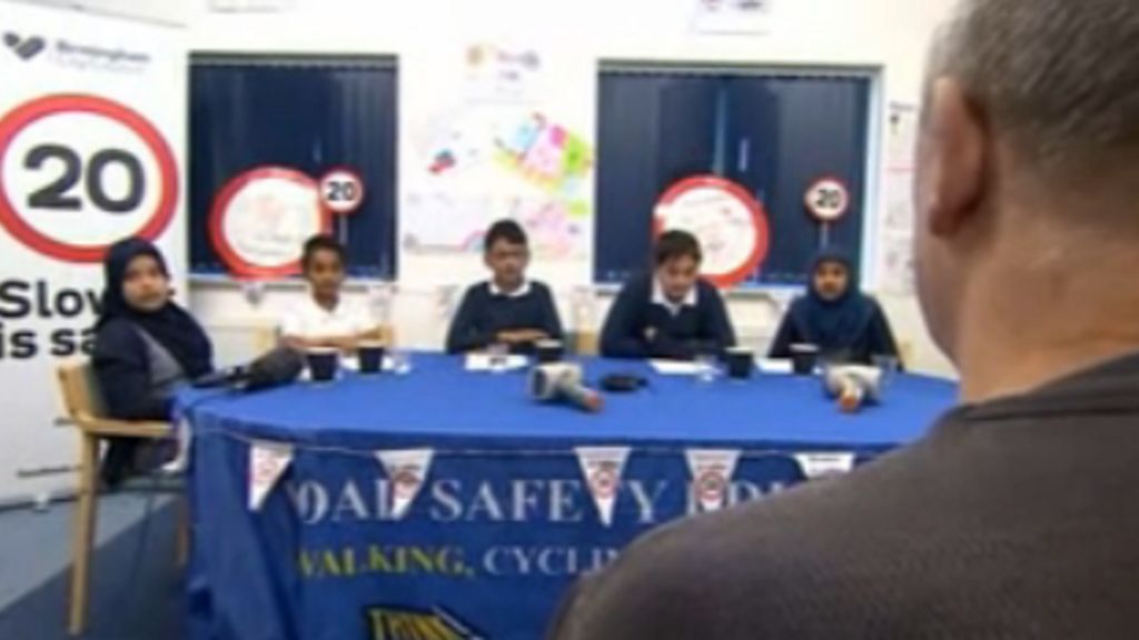 Speeding drivers outside school face kids' court