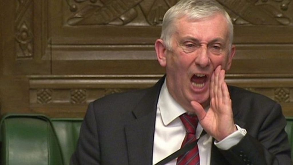 Deputy speaker orders MPs to stop whistling during Brexit vote