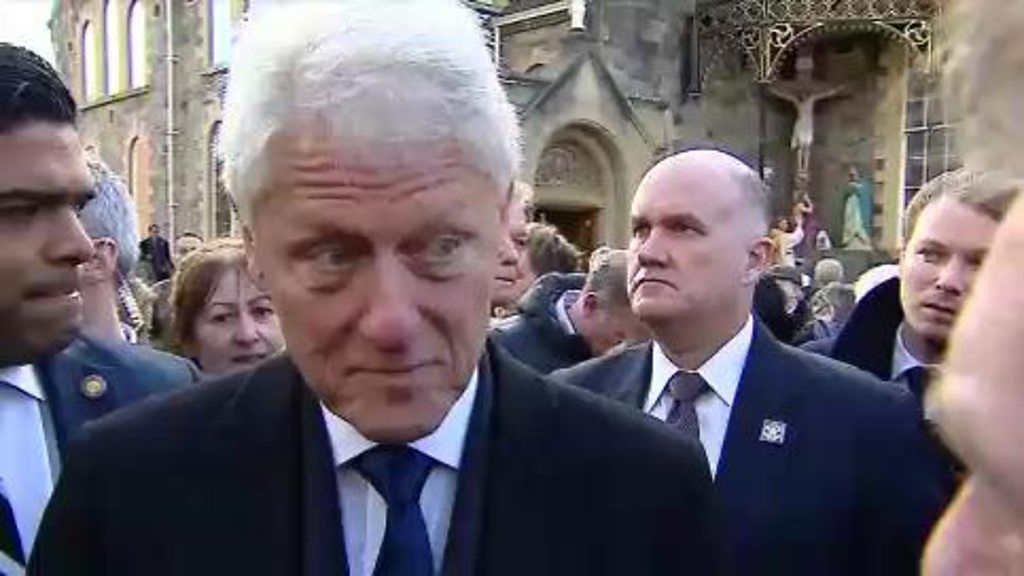 'Making peace work is an endless process' says Bill Clinton