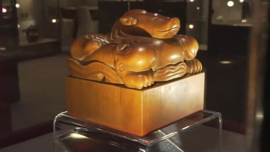 VIDEO: China's 'important' seal fetches $10m