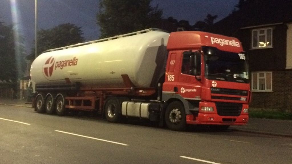 Arrests after 14 people found in tanker