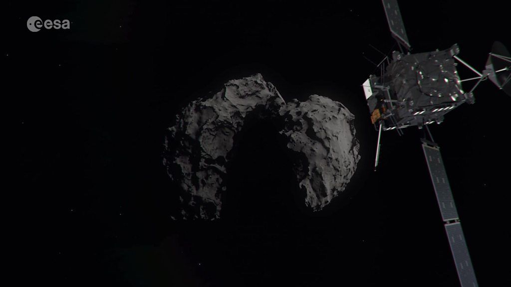 Rosetta spacecraft's crash landing explained