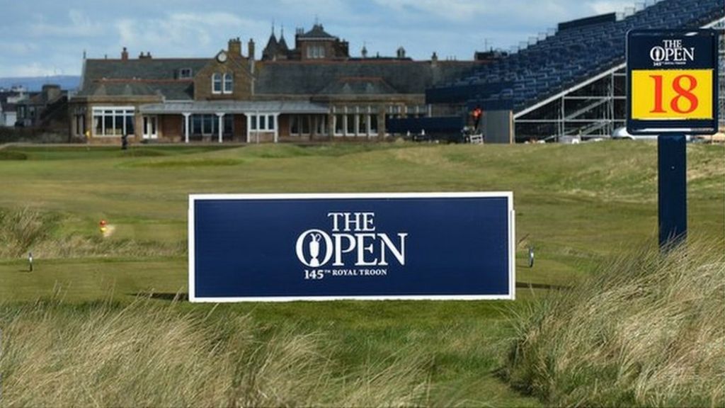 Restriction on drones at Open Championship at Royal Troon