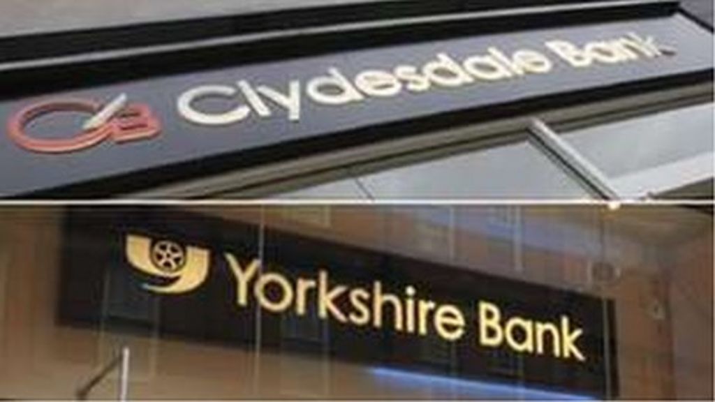 Clydesdale and Yorkshire Bank to close dozens of branches