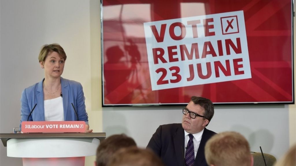 EU referendum: Labour urges its voters not to back Brexit