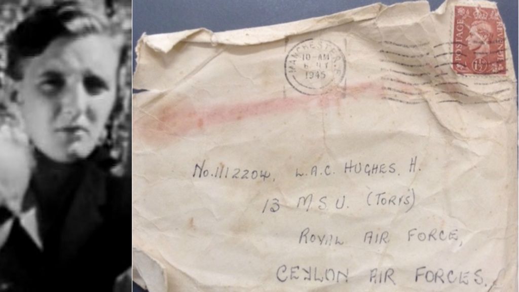 World War Two love letter found in Asda's lost property box