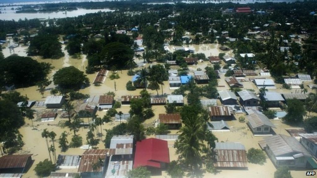 VIDEO: Flood waters devastate Myanmar