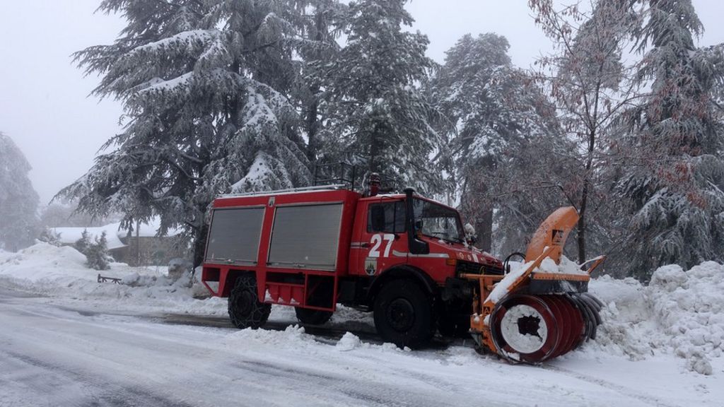 Snow in Europe in pictures