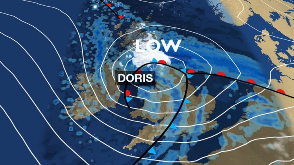 Storm Doris forecast prompts amber snow warning