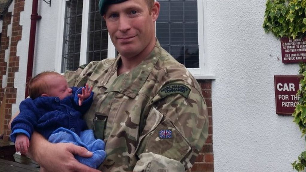 Matt Harness delivers baby Spencer in Branston pub car park