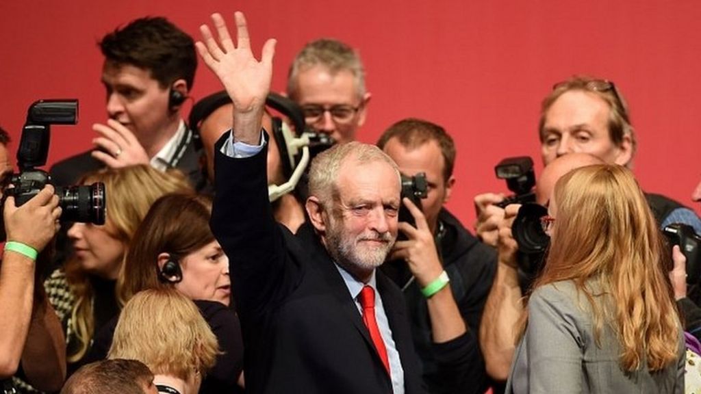 Labour leadership: Corbyn appeals for unity after re-election - BBC News