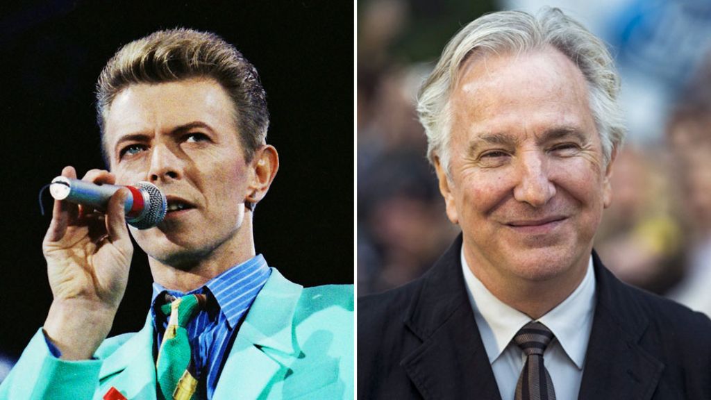 Berlin to honour Bowie and Rickman