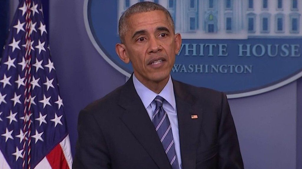 Obama pauses press conference to help sick reporter