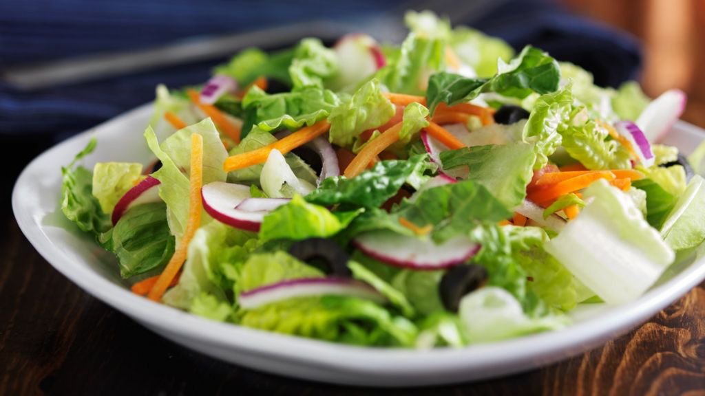 Bagged salad is Salmonella risk, study finds BBC News