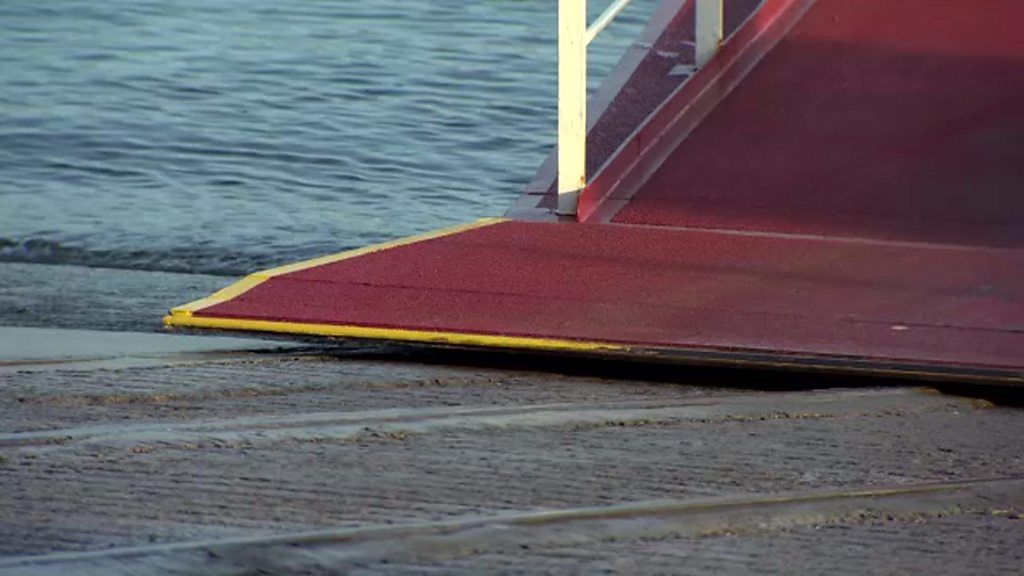 Cars unable to drive off new £6m Strangford Lough ferry