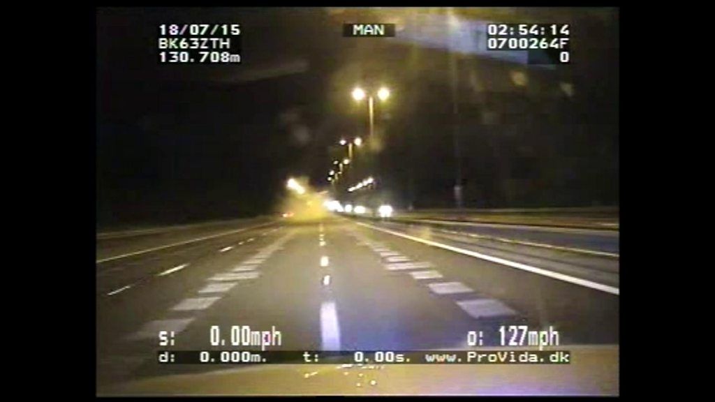 Heroin thrown on to motorway during 130mph M6 police chase